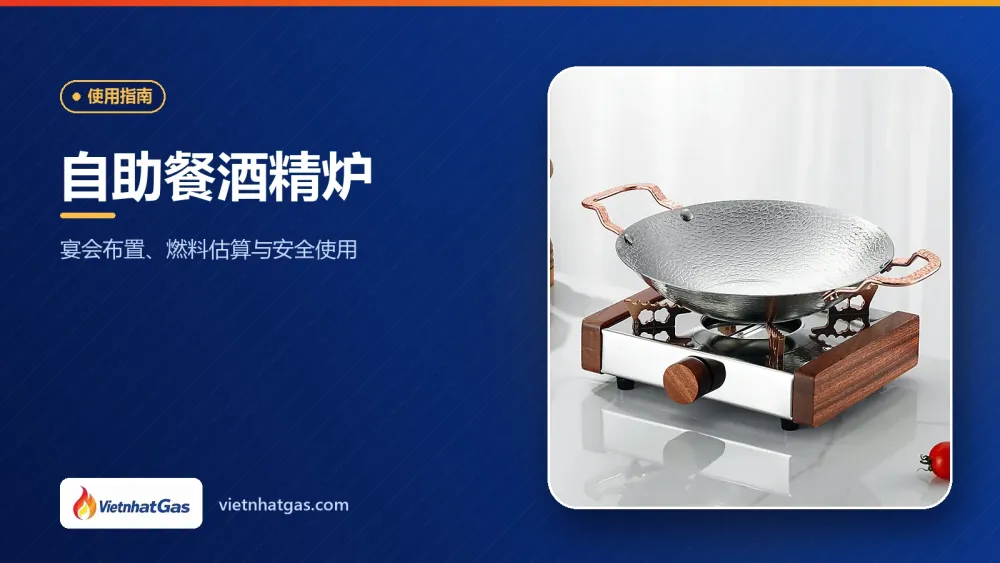 自助餐酒精炉:宴会布置、燃料估算与安全使用