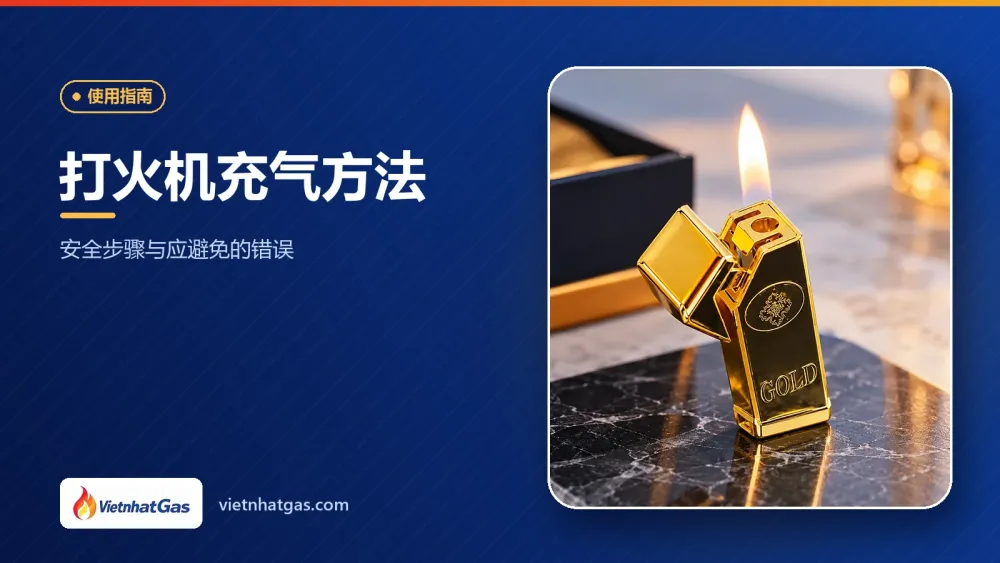 打火机充气方法:安全步骤与应避免的错误
